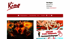 What Kino-meppen.de website looked like in 2022 (2 years ago)