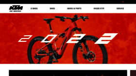 What Ktm-bikes.at website looked like in 2022 (2 years ago)