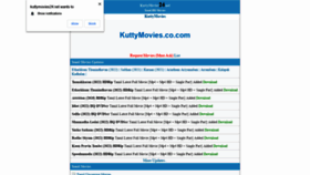 What Kuttymovies7.com website looked like in 2022 (2 years ago)