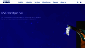 What Kpmg.com website looked like in 2022 (2 years ago)