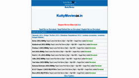 What Kuttymovies24.in website looked like in 2022 (2 years ago)