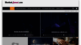 What Khotbahjumat.com website looked like in 2022 (2 years ago)