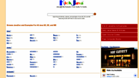 What Kickjava.com website looked like in 2022 (2 years ago)