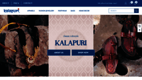 What Kalapuri.com website looked like in 2022 (2 years ago)