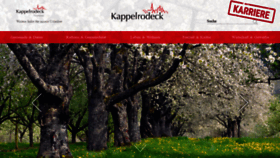 What Kappelrodeck.de website looked like in 2022 (1 year ago)