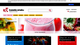 What Kwestiasmaku.com website looked like in 2022 (1 year ago)