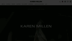 What Karenmillen.com website looked like in 2022 (2 years ago)