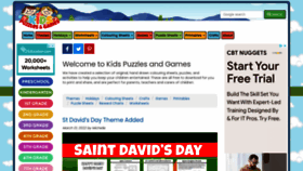 What Kidspuzzlesandgames.co.uk website looked like in 2022 (1 year ago)