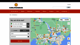 What Karlstadsbuss.se website looked like in 2022 (1 year ago)