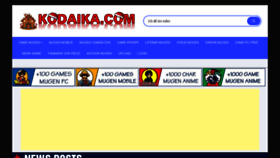 What Kodaika.com website looked like in 2022 (1 year ago)