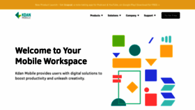 What Kdanmobile.com website looked like in 2022 (3 years ago)