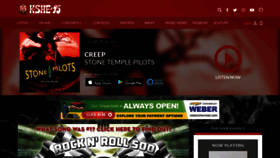 What Kshe95.com website looked like in 2022 (1 year ago)