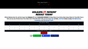 What Kolkataff.in website looked like in 2022 (1 year ago)