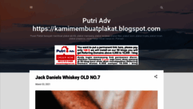 What Kamimembuatplakat.blogspot.com website looked like in 2022 (1 year ago)