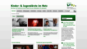 What Kinderaerzte-im-netz.de website looked like in 2022 (1 year ago)