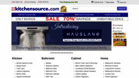 What Kitchensource.com website looked like in 2022 (1 year ago)
