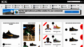What Kixstats.com website looked like in 2022 (3 years ago)