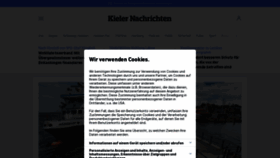 What Kn-online.de website looked like in 2022 (1 year ago)