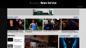 What Knskashmir.com website looked like in 2022 (3 years ago)