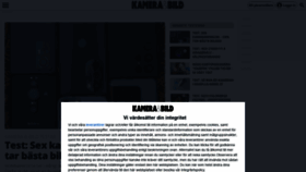 What Kamerabild.se website looked like in 2022 (1 year ago)