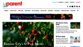 What Kcparent.com website looked like in 2022 (3 years ago)