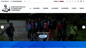 What Kspbp.pl website looked like in 2022 (1 year ago)