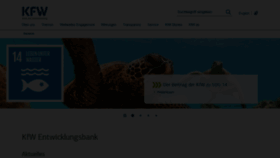 What Kfw-entwicklungsbank.de website looked like in 2022 (3 years ago)