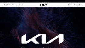 What Kia.com.eg website looked like in 2022 (1 year ago)