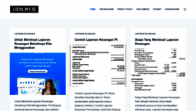 What Keuangan.web.id website looked like in 2022 (1 year ago)