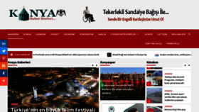 What Konyahabersiteleri.com website looked like in 2022 (1 year ago)
