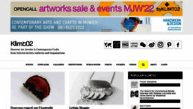 What Klimt02.net website looked like in 2022 (3 years ago)