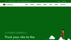 What Konghosting.com website looked like in 2022 (1 year ago)