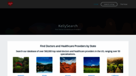 What Kellysearch.com website looked like in 2022 (1 year ago)