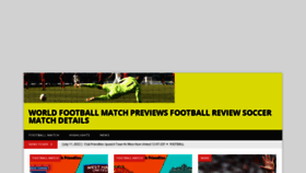 What Kickofgoal.com website looked like in 2022 (1 year ago)