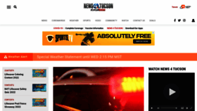 What Kvoa.com website looked like in 2022 (1 year ago)