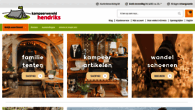 What Kampeerwereld.nl website looked like in 2022 (1 year ago)