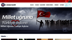 What Kocaeli.gov.tr website looked like in 2022 (1 year ago)