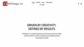 What Kcbdesigns.com website looked like in 2022 (1 year ago)