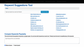 What Keyword-suggest-tool.com website looked like in 2022 (1 year ago)