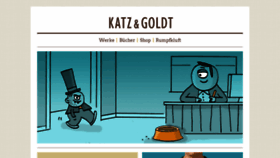 What Katzundgoldt.de website looked like in 2022 (1 year ago)