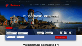 What Kosova-fly.de website looked like in 2022 (1 year ago)