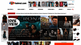 What Koimoi.com website looked like in 2022 (1 year ago)