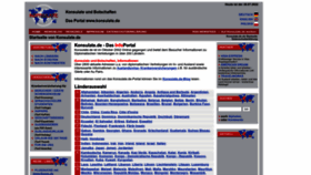 What Konsulate.de website looked like in 2022 (1 year ago)
