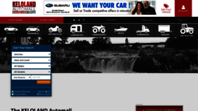 What Kelolandautomall.com website looked like in 2022 (1 year ago)