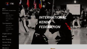 What Kendo-fik.org website looked like in 2022 (1 year ago)