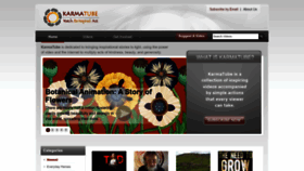 What Karmatube.org website looked like in 2022 (2 years ago)
