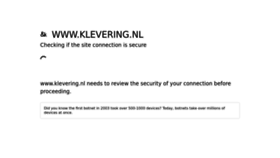 What Klevering.nl website looked like in 2022 (1 year ago)