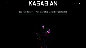 What Kasabian.co.uk website looked like in 2022 (1 year ago)