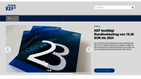 What Kef-online.de website looked like in 2022 (1 year ago)