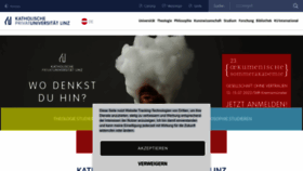 What Ku-linz.at website looked like in 2022 (1 year ago)